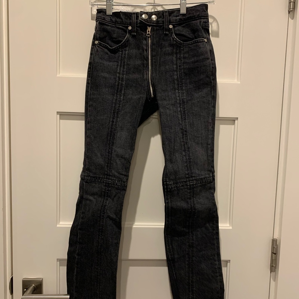 Rag and bone denim with silver hardware
